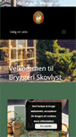 Mobile Screenshot of bryggeriskovlyst.dk